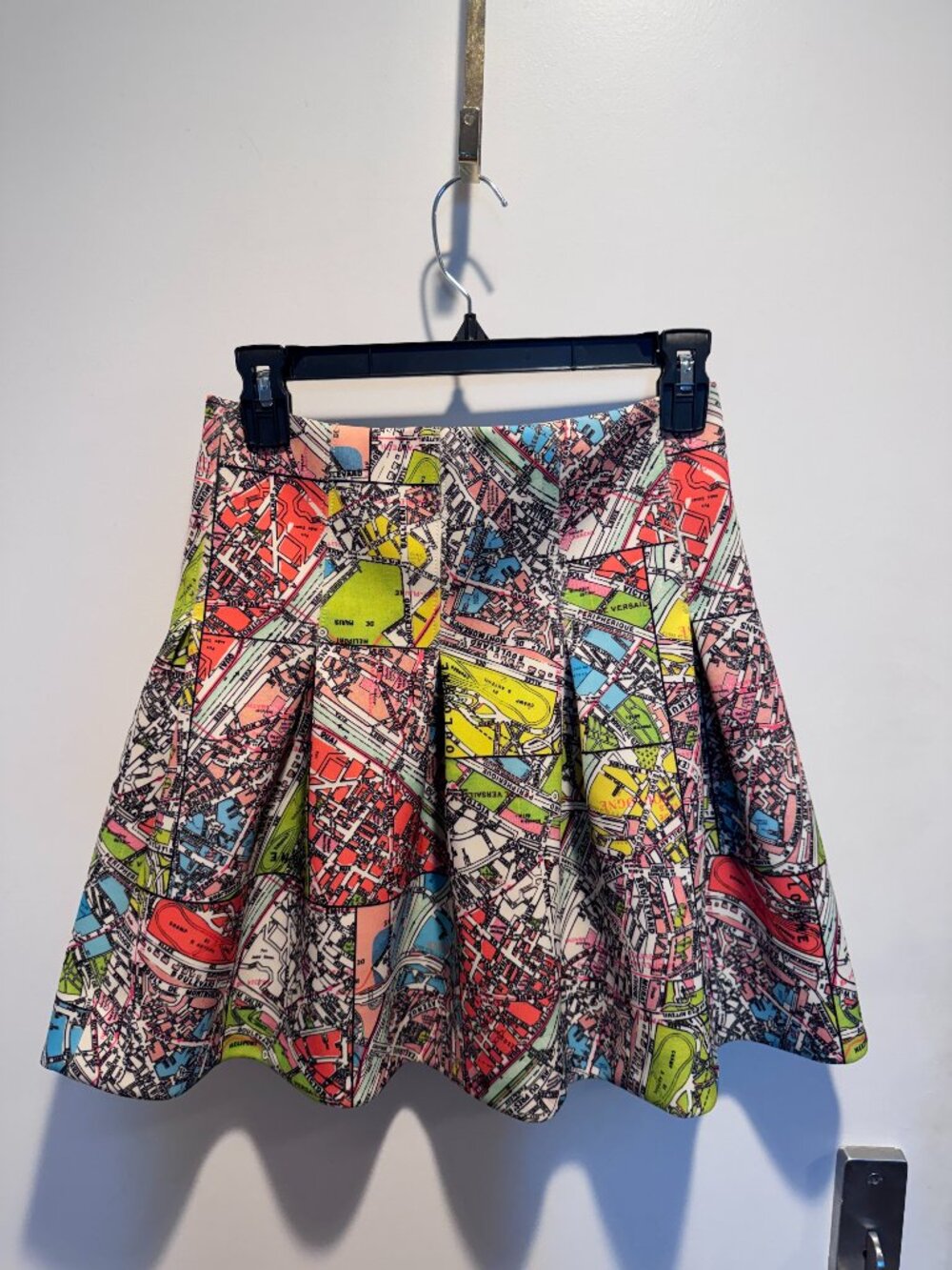 Maeve swing miniskirt Paris motif size 4